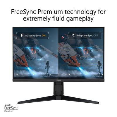 ASUS TUF Gaming VG27AQML1A - 27 Zoll WQHD Monitor - 260 Hz, 1ms GtG, G-Sync, FreeSync, Adaptive Sync, ELMB, GameFast, DisplayHDR 400 - Fast-IPS, 16:9, 2560x1440, USB, DP, HDMI, ergonomisch, Speaker