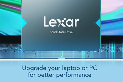 Lexar NQ100 2,5 Zoll SATA III (6 Gb/s) 240 GB SSD, bis zu 550 MB/s Lesen Solid-State-Laufwerk, Interne SSD für Laptop, Desktop-Computer/PC (LNQ100X240G-RNNNG)