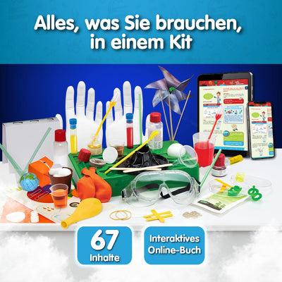 Science4you Super Experimentierkasten ab 8 Jahre - 150 Experimente für Kinder ab 8: Chemiebaukasten, Vulkan Experiment, Schleim Selber Machen, Pflanzen Kinder - Wissenschaft Lernspiele ab 8-12 Jahre