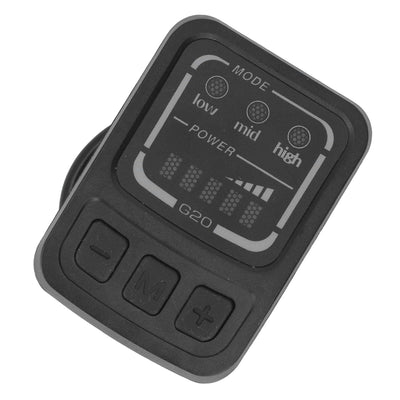 Akozon G20 F Electric, G20 F Electric, LED-Anzeige mit Wasserdichter Schnittstelle Für Fahrräder und Roller