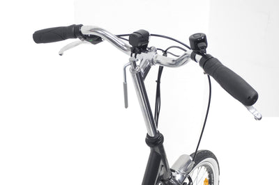 Denver Discovery Unisex – Erwachsene E1000 Rückwärtsmotor 24 V Elektrofahrrad Klapprad 20 Zoll Farbe Schwarz oder Anthrazitgrau, Dunkelgrau Metallic