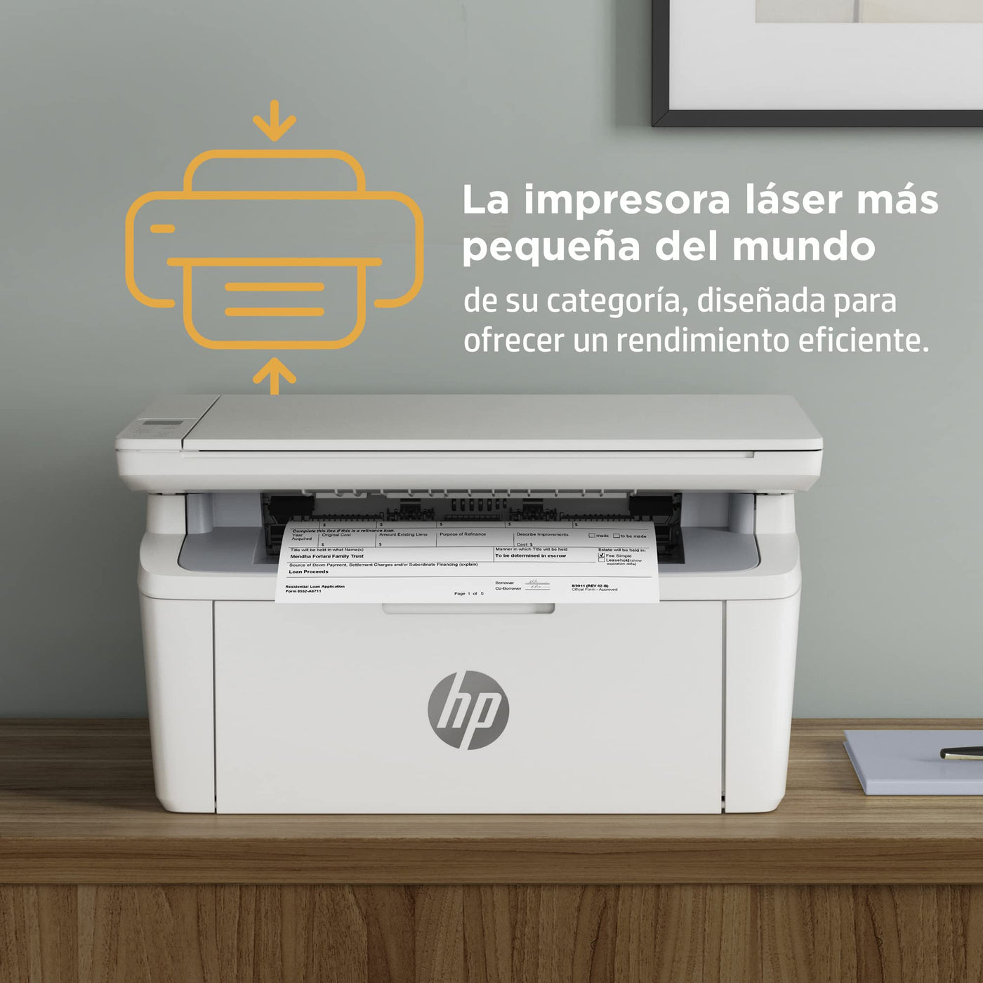 HP Monochrom Drucker Laserjet M140w MFP, A4, weiss