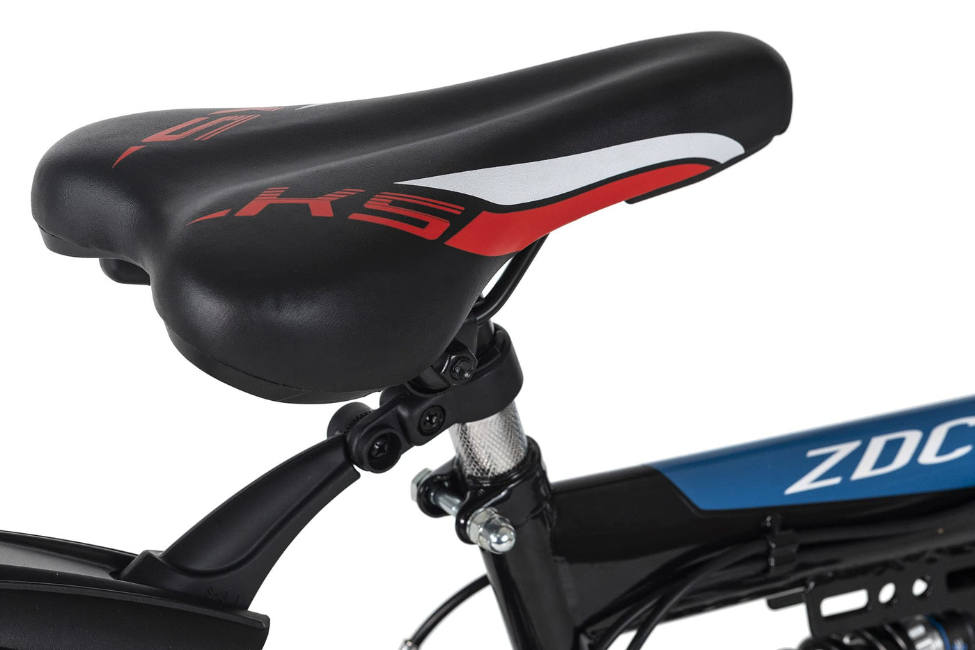 KS Cycling Mountainbike Fully ATB 24" Zodiac schwarz-rot RH 38 cm