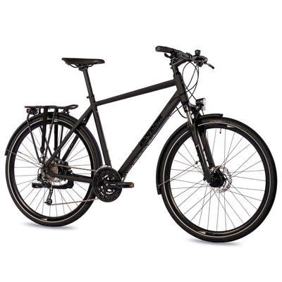 Airtracks Herren Trekking Fahrrad 28 Zoll Trekkingbike TR.2855 Trekkingrad City Bike Shimano Deore 27 Gang M592 Kettenschaltung Nabendynamo Herren - 56cm Körpergröße 175-185cm