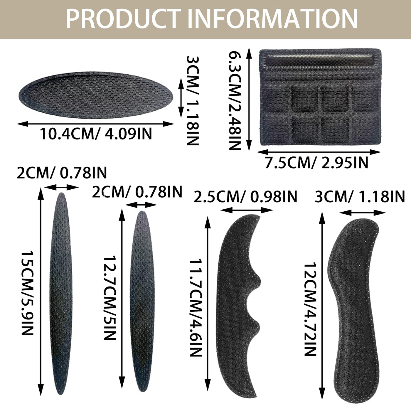 1 Sätze Fahrradhelm Polster Ersatz,Universal Helmet Pads,Helmpolster Fahrradhelm Ersatz,Polster Fahrradhelm Schaumstoff,Bequem Fahrradhelm Ersatzteile für Helm,Kinderhelm,Motorradhelm