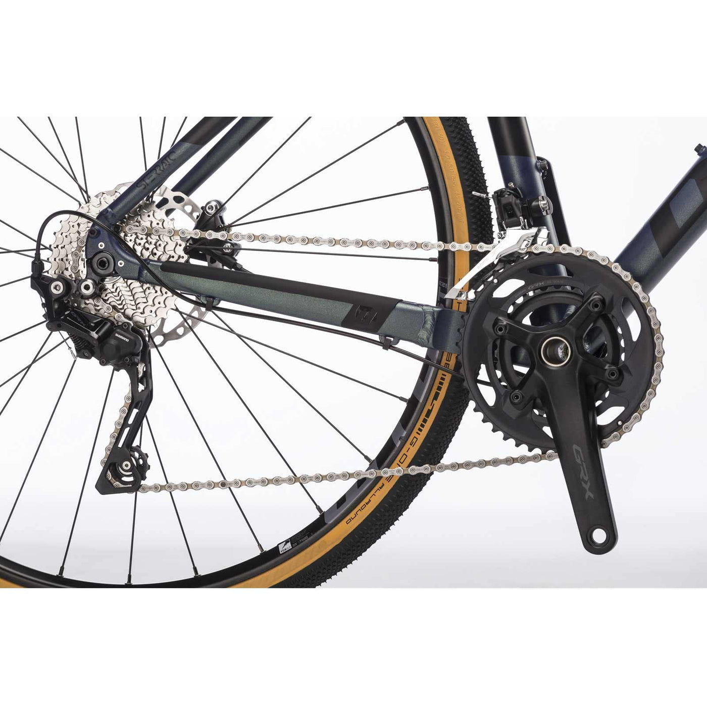 Airtracks Herren Gravel Bike 28 Zoll Gravel Fahrrad Sterrato 7.0 Shimano 2 x 10 Gang GRX-400 - UD Carbon Gabel - Rahmenhöhen 52cm und 55cm - Modell 2023 (55cm (Körpergröße 175-188cm))
