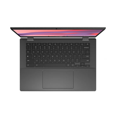 ASUS Chromebook Flip CM1 Laptop | 14" Ful-HD 16:9 IPS Touch Display | MediaTek Kompanio 510 | 8 GB RAM | 128 GB eMMC | ARM G52 MC2 | ChromeOS | QWERTZ Tastatur | Gravity Grey