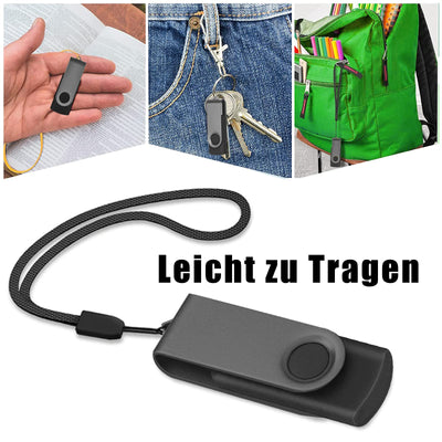 USB Sticks 2GB 10 Stück Speicherstick USB 2.0 Flash Laufwerk Data Datenspeicher Pendrive für Computer, 10pcs Schwarz