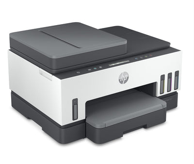HP Smart Tank 7305 3-in-1 Multifunktionsdrucker, 30€ Cashback, (WLAN; Duplex; ADF) – 3 Jahre Tinte inklusive, 3 Jahre Garantie, großer Tintentank, hohe Reichweite, Drucken in hoher Qualität