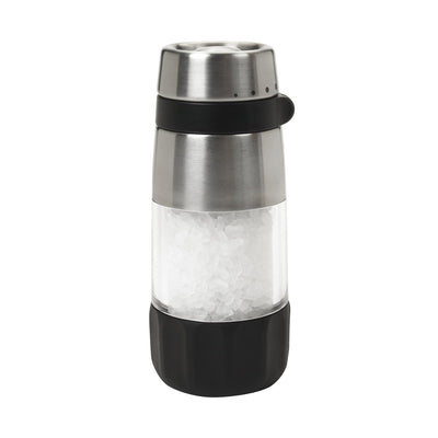 OXO Good Grips Elegante Salzmühle aus Edelstahl, Silber