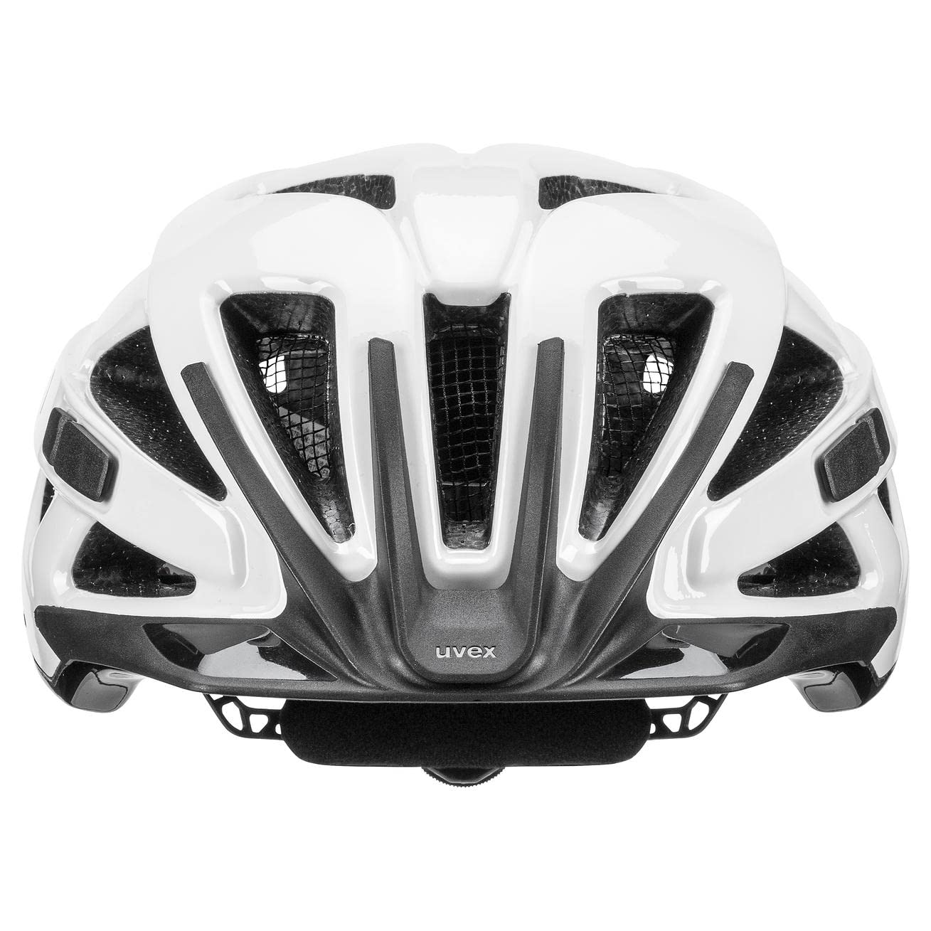 uvex active - sicherer Allround-Helm für Damen und Herren - individuelle Größenanpassung - erweiterbar mit LED-Licht - white black - 56-60 cm