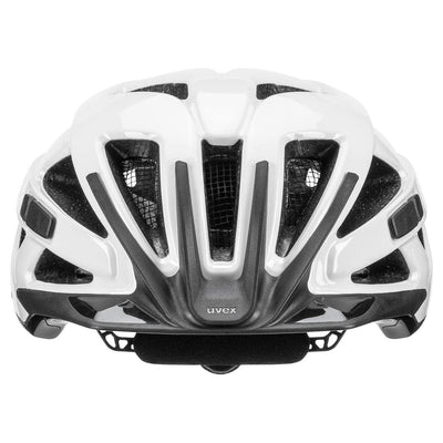 uvex active - sicherer Allround-Helm für Damen und Herren - individuelle Größenanpassung - erweiterbar mit LED-Licht - white black - 56-60 cm