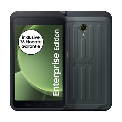 Samsung Galaxy Tab Active5 5G Enterprise Edition, Robustes Android-Tablet, 8 Zoll Display, 6 GB RAM und 128 GB erweiterbarer interner Speicher, Akku 5.050 mAh, Grün