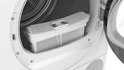 Siemens WQ33G2D40, iQ500 Wärmepumpentrockner für 1-8 kg Wäsche, Schnellprogramm für kleine Ladungen, Schonende Trocknung mit autoDry, softDry Schontrommel, Outdoor-Programm, LED-Display, Weiß