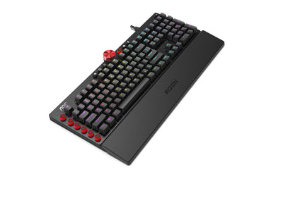 AGON AKG700 Gaming Tastatur - Französisches Layout - Cherry MX Red Switches - Anti-Ghosting - AOC G-Tools-Software - N-Key-Rollover