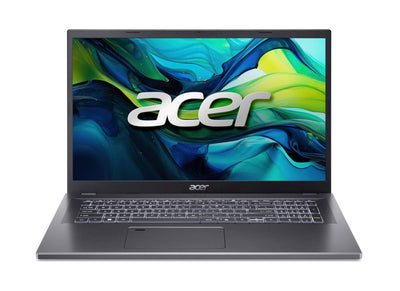 Acer Aspire 17 (A17-51M-50PC) Laptop, 17" FHD IPS Display, Intel Core 5 120U, 16 GB RAM, 1 TB SSD, Intel Grafik, Windows 11, QWERTZ Tastatur, grau