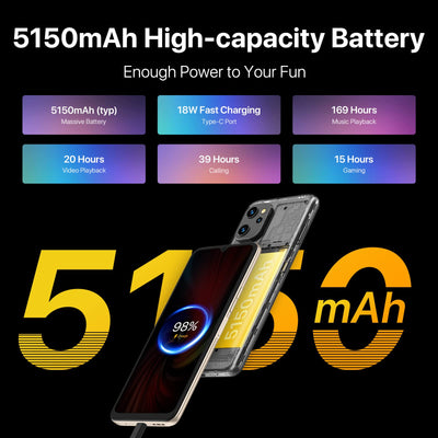 UMIDIGI F3 5G Smartphone Ohne Vertrag,8+128G Handy Ohne Vertrag,Android 12 Günstig Handy,6.7HD+ Display,48MP AI Kamera,5150mAh Akku Intelligent Mobiltelefon/Octa Core/Dual SIM/NFC/OTG (Roségold)