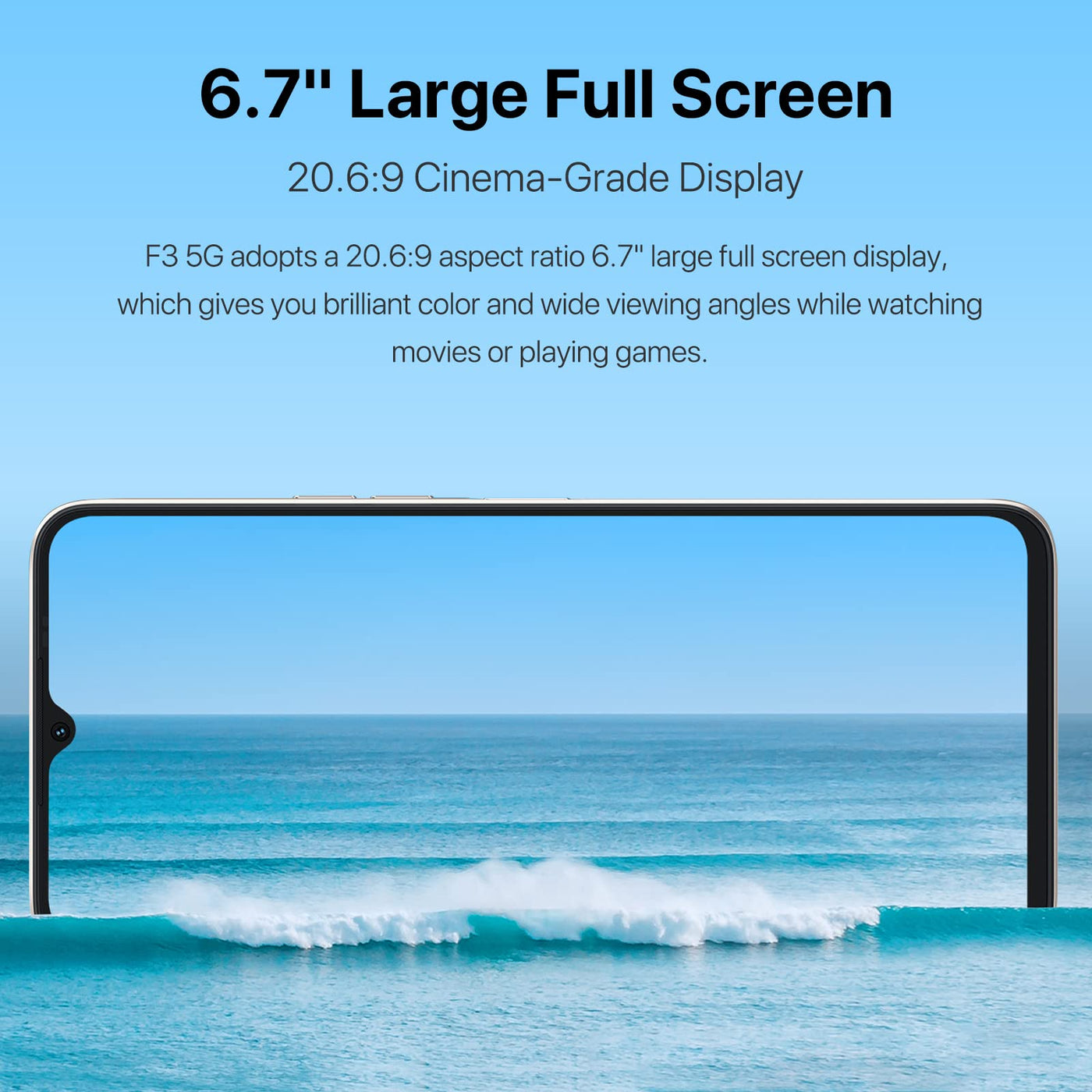UMIDIGI F3 5G Smartphone Ohne Vertrag,8+128G Handy Ohne Vertrag,Android 12 Günstig Handy,6.7HD+ Display,48MP AI Kamera,5150mAh Akku Intelligent Mobiltelefon/Octa Core/Dual SIM/NFC/OTG (Roségold)