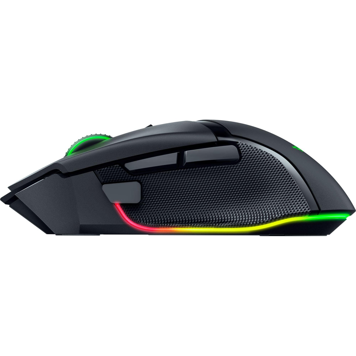 Razer Basilisk V3 Pro 35K - Vollständig anpassbare kabellose ergonomische Gaming-Maus mit Chroma RGB - 35K optischer Sensor (konfigurierbares Rad, 1K Hz Polling-Rate, 13 anpassbare Tasten) Schwarz