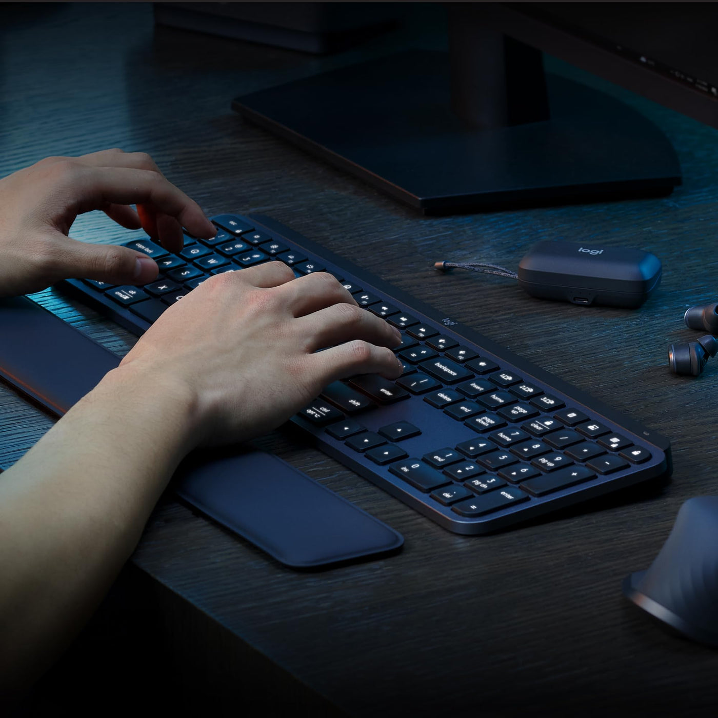 Logitech MX Keys S - Graphit, US QWERTY-Layout