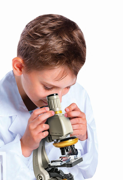 Galileo Lab Mein Mikroskop Deluxe - Experimentierkasten mit echtem Mikroskop & Smartphone-Halter, für Kinder ab 8 Jahren - 59349 von Clementoni