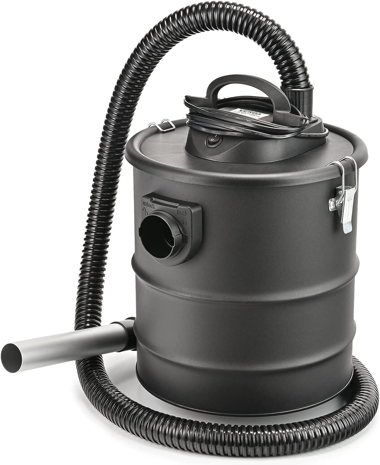 Aschesauger 20L Kaminsauger 1650W + Blasfunktion mit DUAL Filter System, Mobiler Staubsauger Ideal zum Reinigen von Kaminöfen, Grills und Feuerstellen SN2018