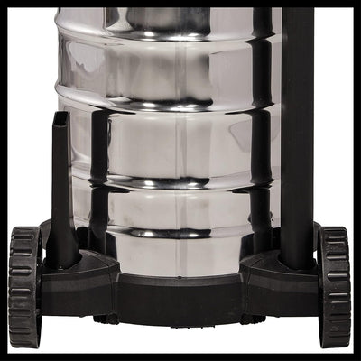 Einhell Nass-Trockensauger TC-VC 1930 SA (1.500 Watt, 30 l-Edelstahlbehälter, autom. Gerätesteckdose, inkl. Saugschlauch + Verlängerungsrohr, Kombidüse/Fugendüse, div. Filter)