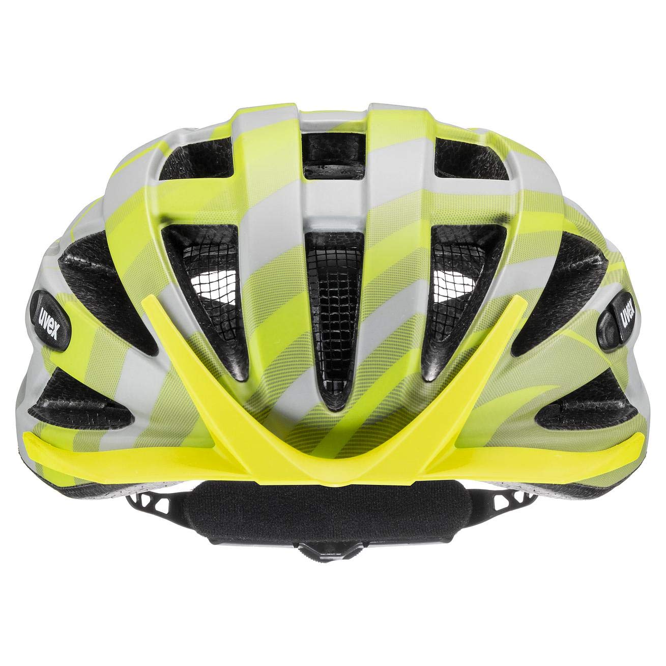 uvex air wing cc - leichter Allround-Helm für Damen und Herren - individuelle Größenanpassung - waschbare Innenausstattung - grey - lime matt - 52-57 cm
