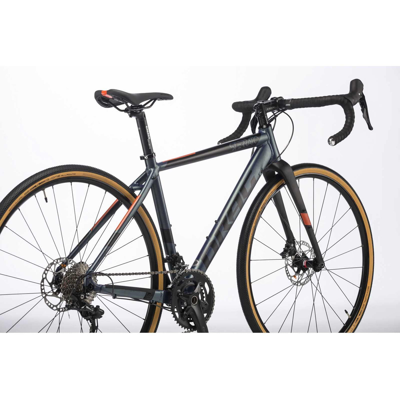 Airtracks Herren Gravel Bike 28 Zoll Gravel Fahrrad Sterrato 7.0 Shimano 2 x 10 Gang GRX-400 - UD Carbon Gabel - Rahmenhöhen 52cm und 55cm - Modell 2023 (55cm (Körpergröße 175-188cm))