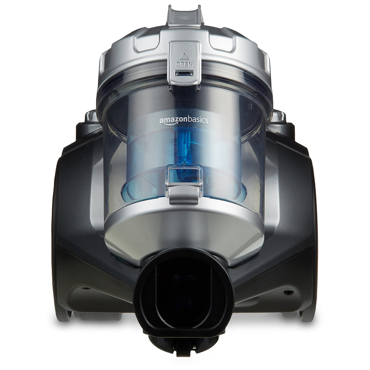 Amazon Basics Staubsauger mit Beutel, leistungsstark, für Hart- und Teppichböden, HEPA-Filter, mit Geschwindigkeitskontrolle, 700 W, 3.0 L, EU, Schwarz