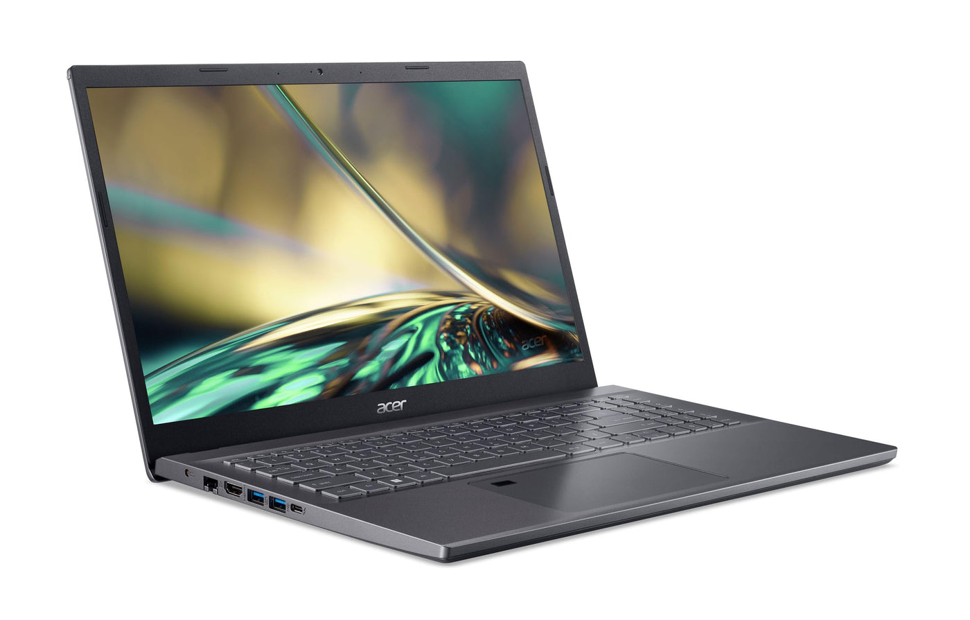 Acer Aspire 5 (A515-57-50HC) Laptop | 15, 6" FHD Display | Intel Core i5-12450H | 16 GB RAM | 512 GB SSD | Intel UHD Grafik | Windows 11 | QWERTZ Tastatur | grau