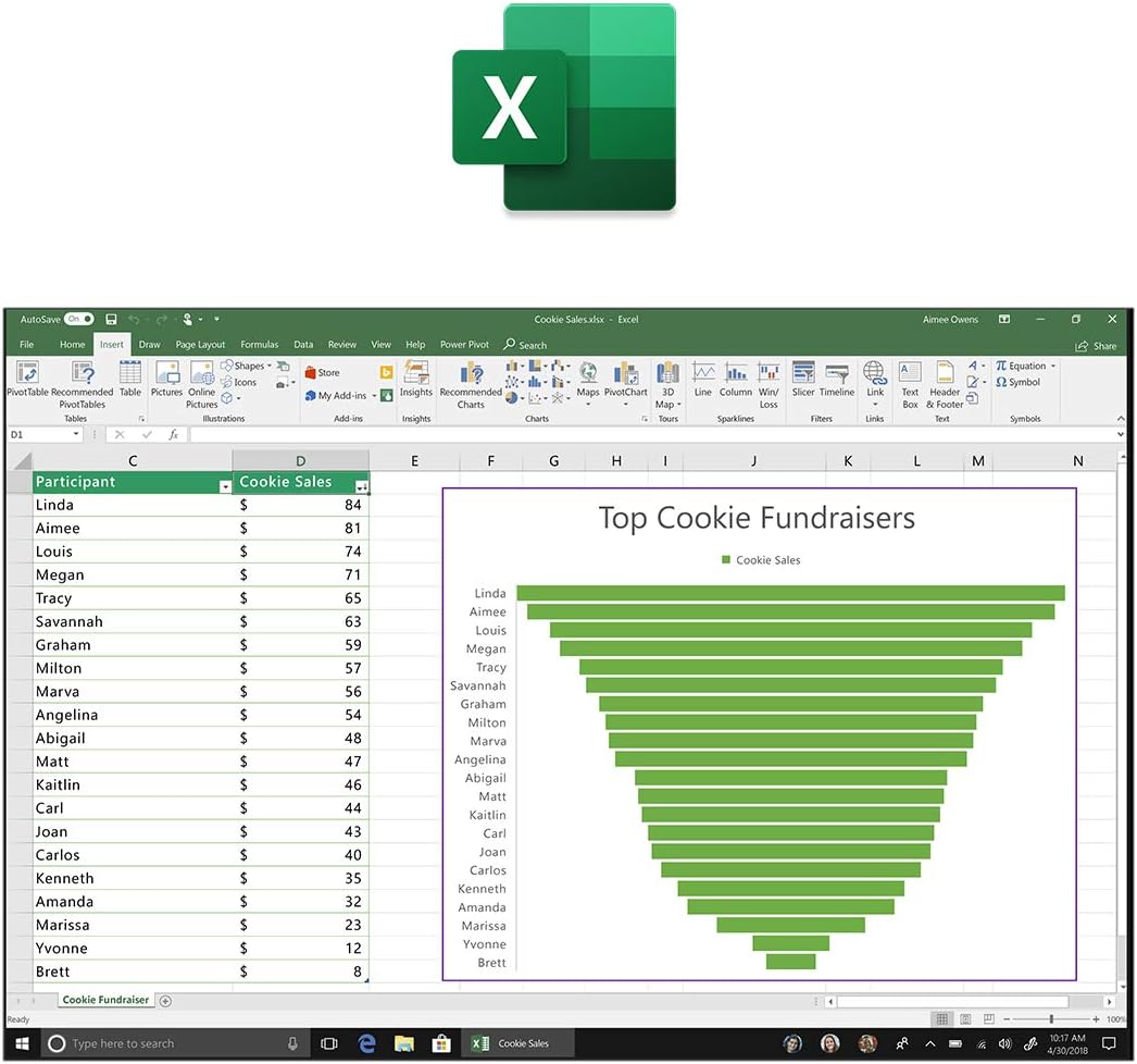 Microsoft Office 2019 Home & Student multilingual | 1 PC (Windows 10) / Mac, Dauerlizenz | Box