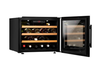Amica WK 341 200 S Einbau-Weinkühlschrank/Weintemperierschrank/schwarz/max. 24 Bordeauxflaschen/VinoOptima System™