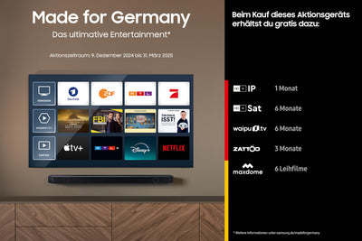 Samsung Crystal UHD 4K DU7179 Fernseher 50 Zoll, Samsung TV mit PurColor, 4K Upscaling, Crystal Prozessor 4K, Smart TV, GU50DU7179U, Deutsches Modell [2024]