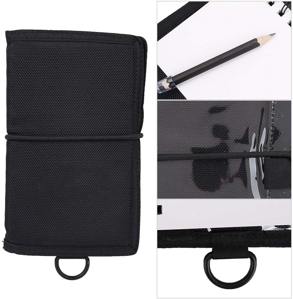 Keenso Scuba Diving Notebook Wasserdichtes Unterwasser-Schreibtablett Schreibtafel Wasserdichtes Papier Milchbuch mit Bleistift