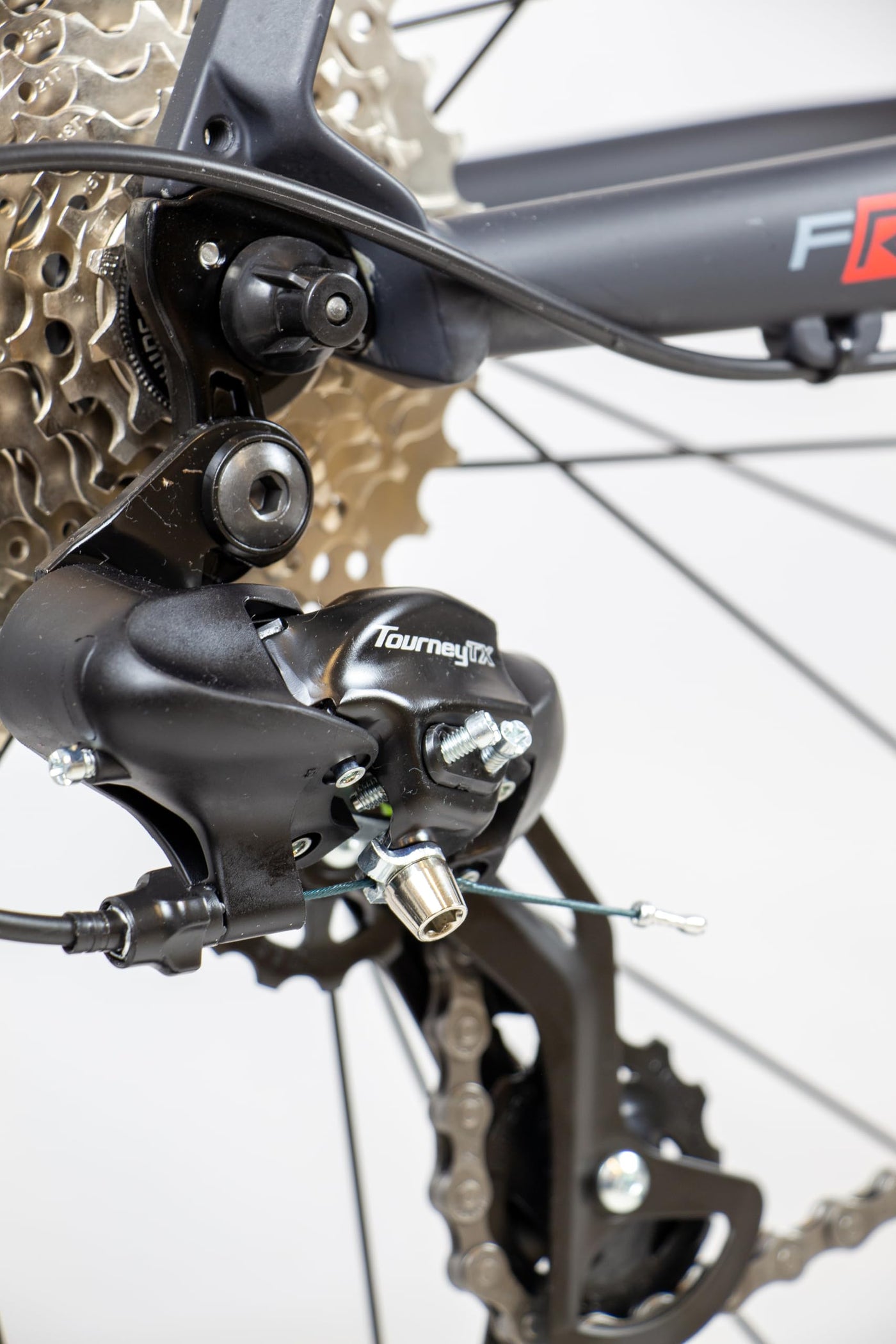 HEAD Troy II Mountainbike, Schwarz matt/rot, 46 cm