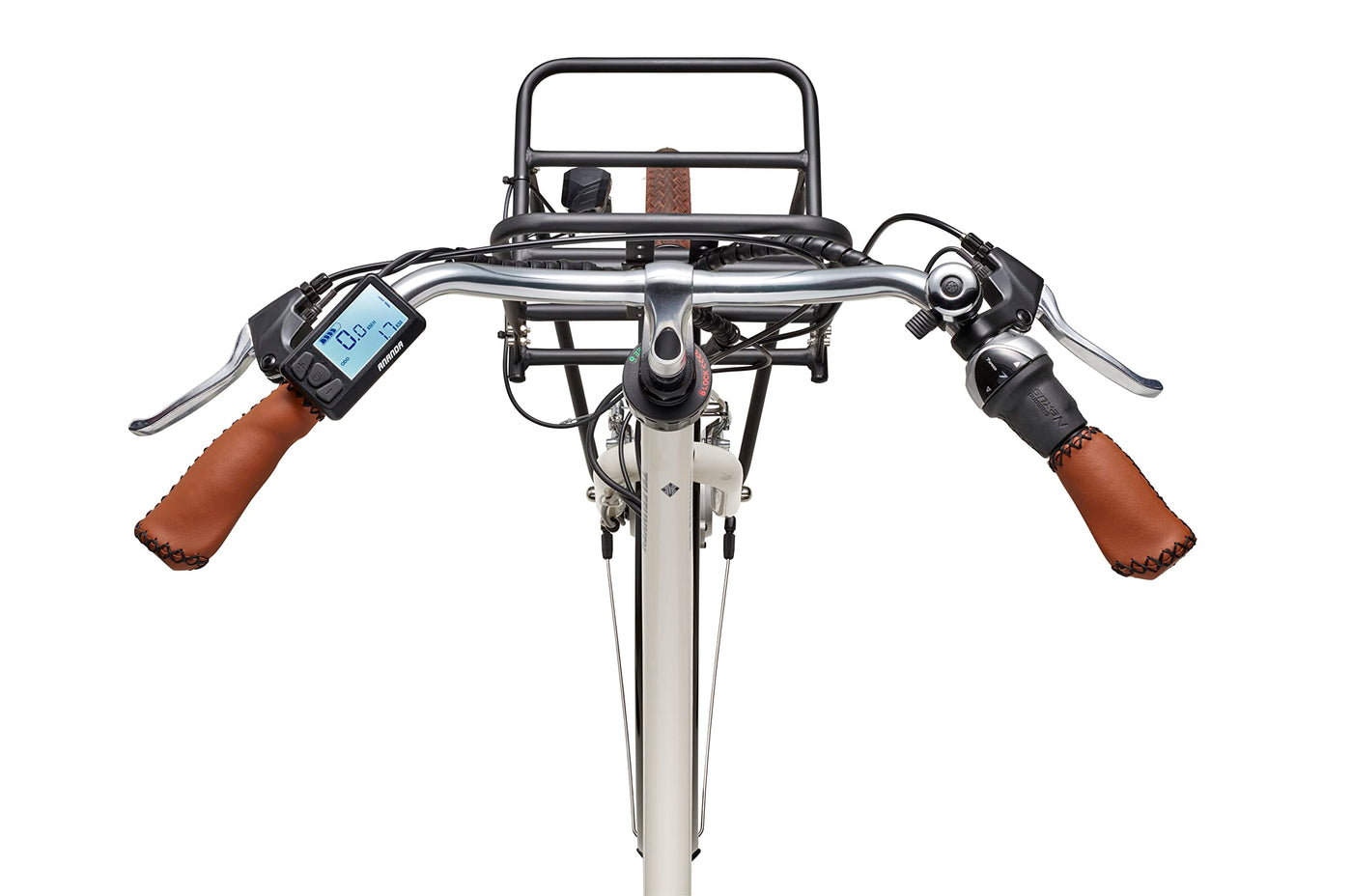TELEFUNKEN E-Bike Elektrofahrrad 28 Zoll mit 7-Gang Nabenschaltung, Retro Pedelec Citybike mit Gepäckträger und Fahrradschloss, Frontmotor 250 W und 13 Ah, 36V Li-Ion Akku, RT540 Multitalent