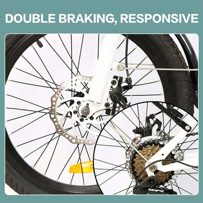 MAYFABD Tandem Beach Cruiser Fahrrad für Erwachsene Faltbares Tandem Beach Cruiser Fahrrad für Erwachsene Dreisitzer 7 Gang Maximale Belastung 300 kg Familienreisen und Paarfahrten,Schwarz