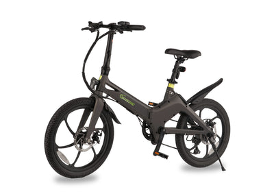 SachsenRAD F11 MagPuma Falt-Elektrofahrrad mit IF-Designsieger-Transporttasche, ultraleichter Magnesiumrahmen nur 19 kg, 20 Zoll mit StVZO-Zulassung