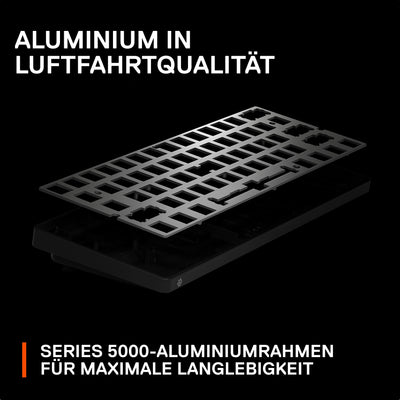 SteelSeries Apex Pro Mini HyperMagnetic Gaming-Tastatur – Die weltweit schnellste Tastatur – Anpassbares Ansprechverhalten – 60%-Formfaktor – RGB – PBT-Keycaps – USB-C – Deutsches Tastatur QWERTZ