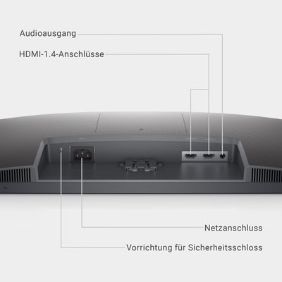 Dell S2421NX 24 Zoll Full HD (1920x1080) Monitor, 75Hz, IPS, 4ms, AMD FreeSync, Ultradünner Rahmen, 2x HDMI, 3 Jahre Garantie, Schwarz