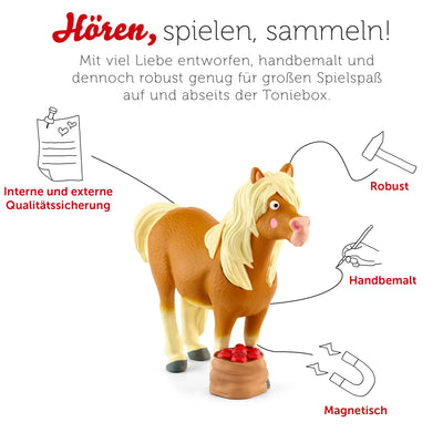 tonies Hörfigur für Toniebox, Die Haferhorde – Immer den Nüstern nach, Hörspiel für Kinder ab 8 Jahren, gelesen von Bürger Lars Dietrich, Spielzeit ca. 139 Minuten