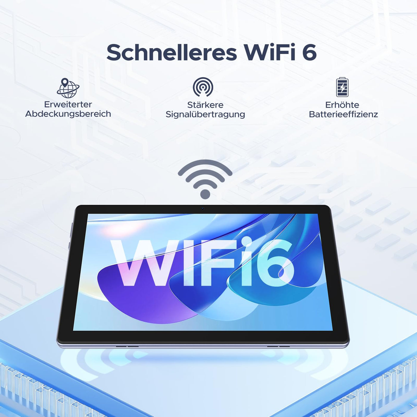 DOOGEE U10 Android 15 Tablet 10 Zoll 16GB RAM+128GB ROM (2TB TF) 5060mAh Kinder Tablet Android WiFi 6, WidevineL1, 8+5MP Dual Kamera, GMS, BT5.0, Type C Tablets PC [2025]