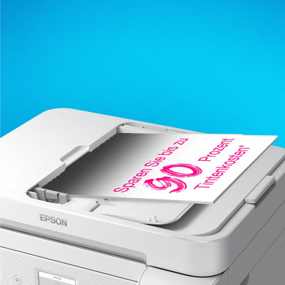 EcoTank ET-4856 A4-Multifunktions-Wi-Fi-Tintentankdrucker, mit einem im Lieferumfang enthaltenen Vorrat an Tinten bis zu 3 Jahren