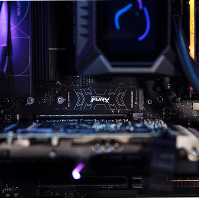 Kingston FURY Renegade PCIe 4.0 NVMe M.2 SSD Für Gamer, Enthusiasten und Hochleistungsnutzer, Festkörper-Laufwerk - SFYRD/4000G