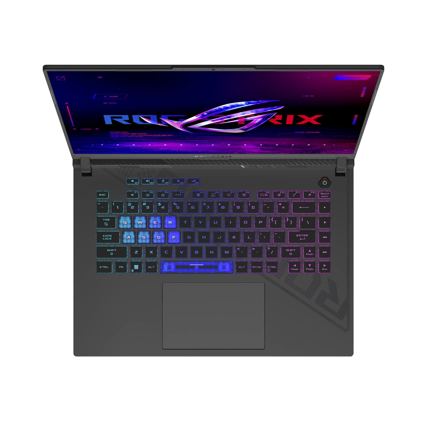 ASUS ROG Strix G16 G614JV Gaming Laptop | 16" 2,5K WQXGA 16:10 240Hz IPS Display | Intel Core i9-13980HX | 16GB RAM | 1TB SSD | NVIDIA RTX 4060 | Win11 Home | QWERTZ | Eclipse Gray