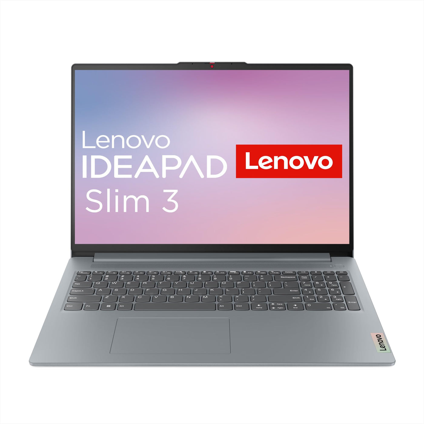 Lenovo IdeaPad Slim 3 Laptop | 16" Display | AMD Ryzen 5 7430U | 16GB RAM | 512GB SSD | AMD Radeon Grafik | Windows 11 Home | QWERTZ | grau | 3 Monate Premium Care