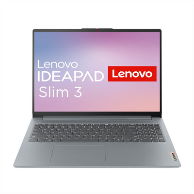 Lenovo IdeaPad Slim 3 Laptop | 16" Display | AMD Ryzen 5 7430U | 16GB RAM | 512GB SSD | AMD Radeon Grafik | Windows 11 Home | QWERTZ | grau | 3 Monate Premium Care