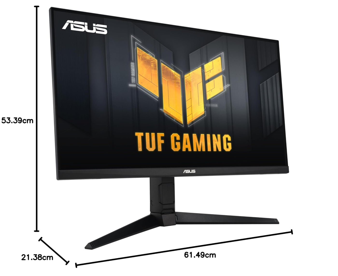 ASUS TUF Gaming VG27AQML1A - 27 Zoll WQHD Monitor - 260 Hz, 1ms GtG, G-Sync, FreeSync, Adaptive Sync, ELMB, GameFast, DisplayHDR 400 - Fast-IPS, 16:9, 2560x1440, USB, DP, HDMI, ergonomisch, Speaker