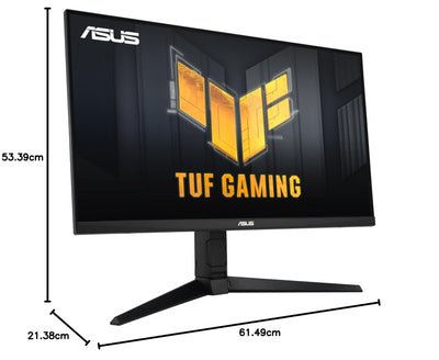 ASUS TUF Gaming VG27AQML1A - 27 Zoll WQHD Monitor - 260 Hz, 1ms GtG, G-Sync, FreeSync, Adaptive Sync, ELMB, GameFast, DisplayHDR 400 - Fast-IPS, 16:9, 2560x1440, USB, DP, HDMI, ergonomisch, Speaker
